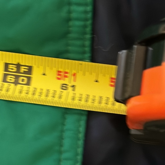 This is a two piece snowsuit by Spinnerin, green, size 50, whatever that means. - Picture 3 of 16